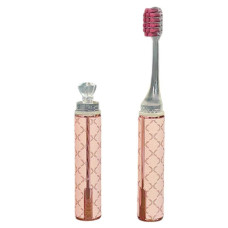 Luxury portable toothbrush soft, Pink
